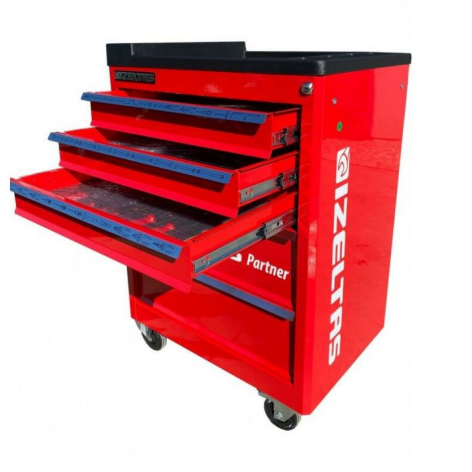 İzeltaş Partner Serisi Takım Dolabı 5 Çekmeceli - Dolu (118 Parça)