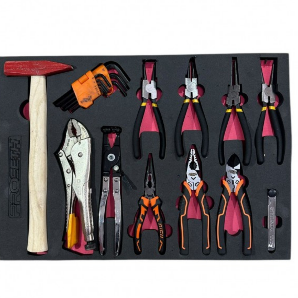 Proseth 250 Parça 6 Çekmeceli Takım Arabası