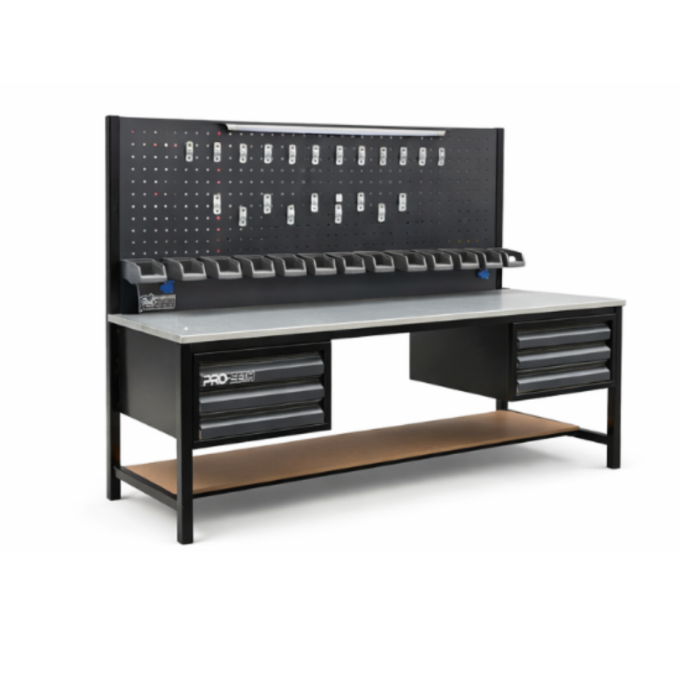 2 Metre 6 Çekmece Takım Tezgahı 70 CM Genişlik