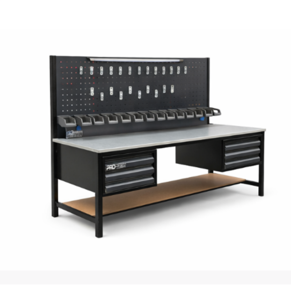 2 Metre 6 Çekmece Takım Tezgahı 70 CM Genişlik