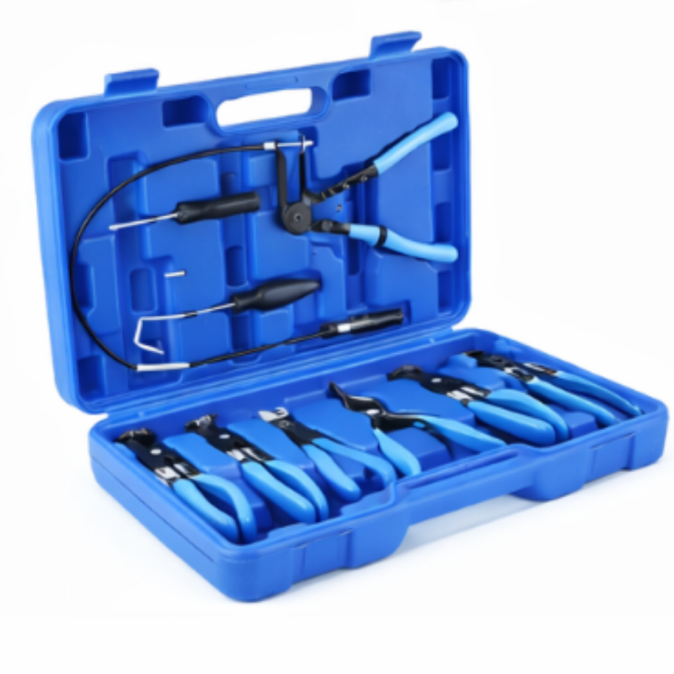 10 Parça Hortum Kelepçe Pençe Seti