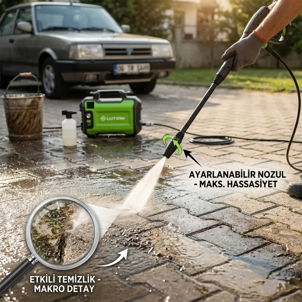 Lutıan Lt2161-1400 110 Bar 1400w Yıkama Makınesı