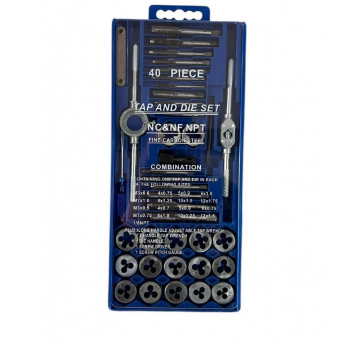 Kılavuz Pafta Seti 40 Parça