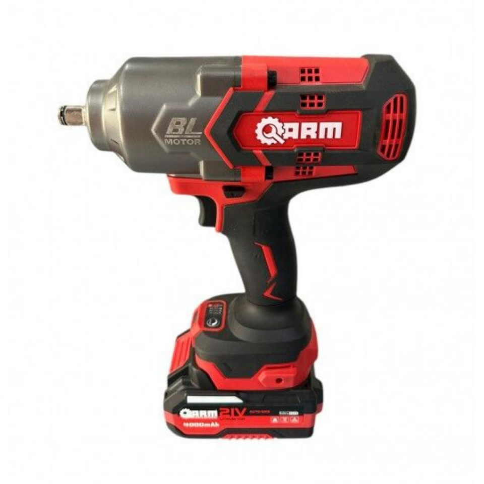 Arm RB-818 21 V 900 W 1800 Nm Çift Akülü 4 Ah Somun Sıkma Makinesi