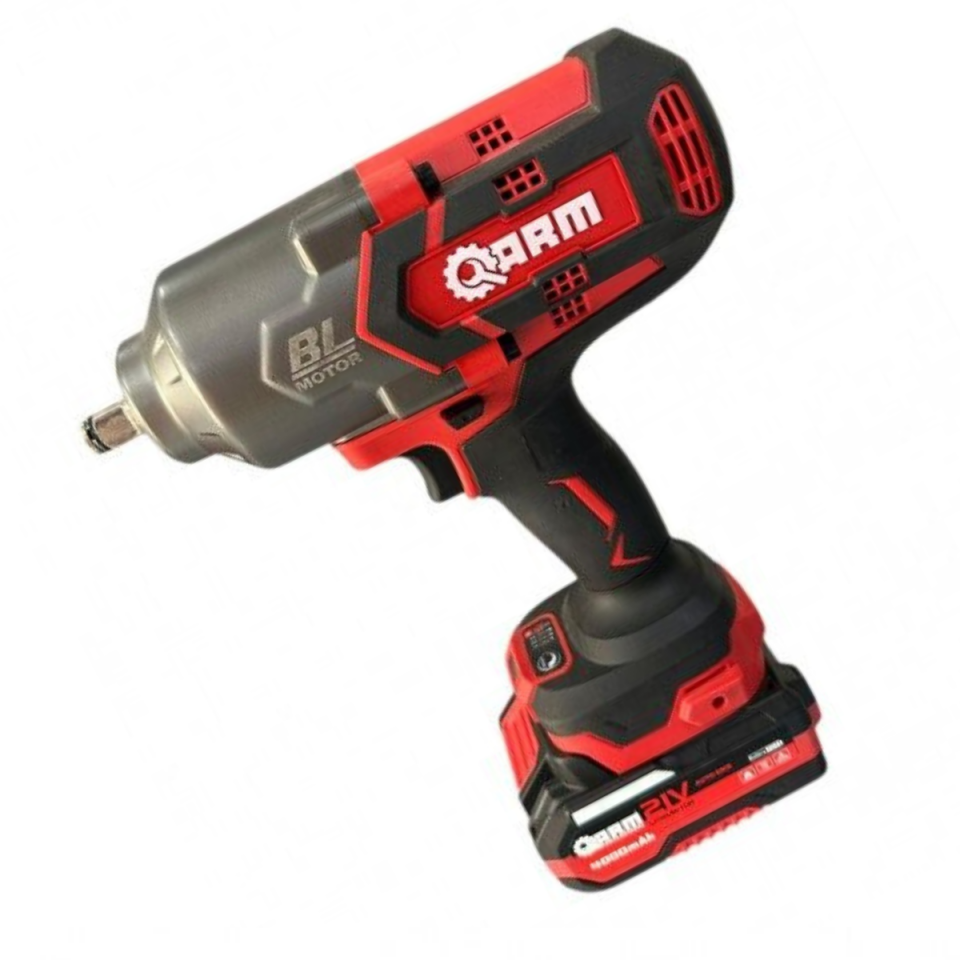 Arm RB-818 21 V 900 W 1800 Nm Çift Akülü 4 Ah Somun Sıkma Makinesi