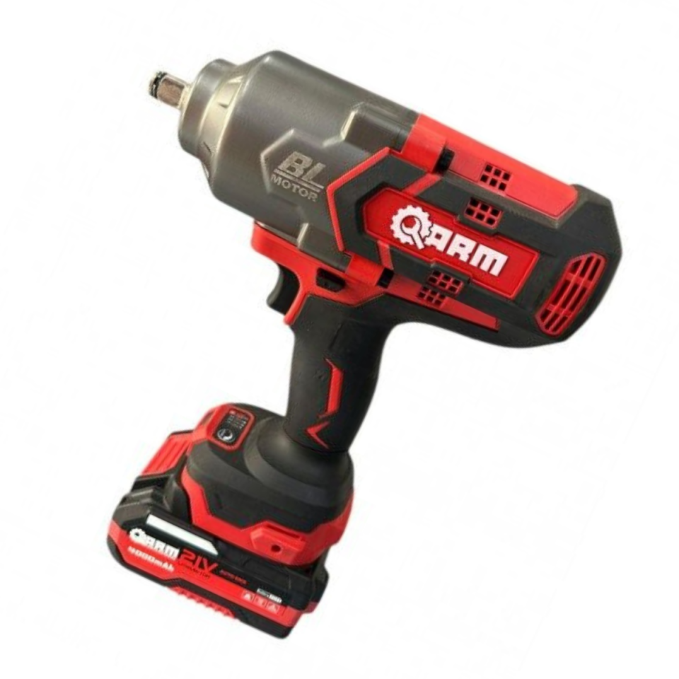 Arm RB-818 21 V 900 W 1800 Nm Çift Akülü 4 Ah Somun Sıkma Makinesi