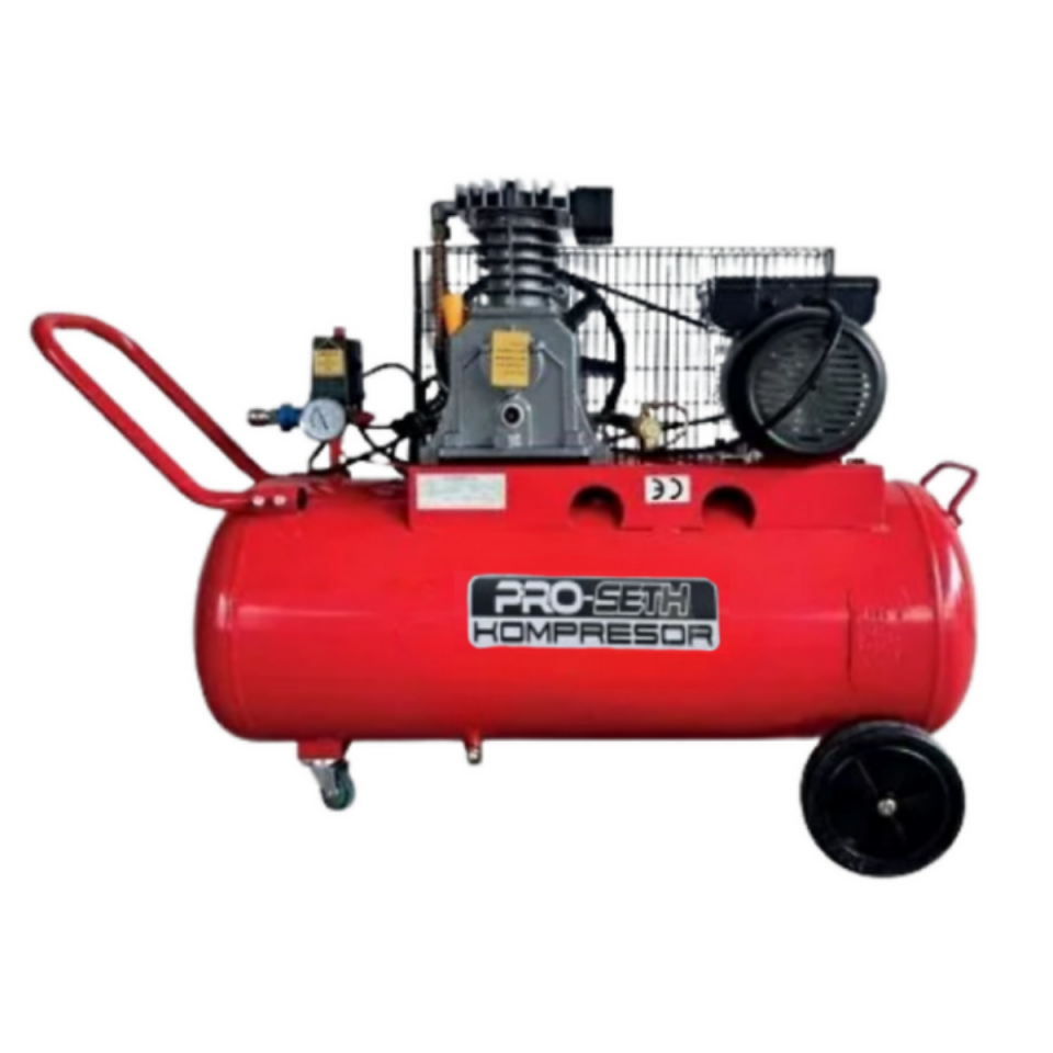 100 Litre İtalyan Kafa Sesli Kompresör