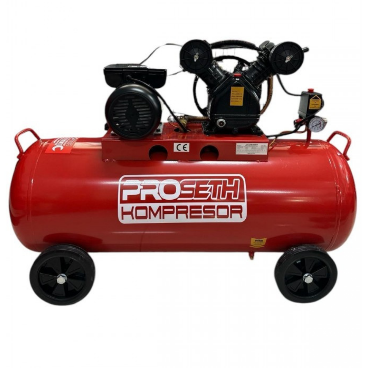 200 Litre Çift Piston 8 Bar Hava Kompresörü