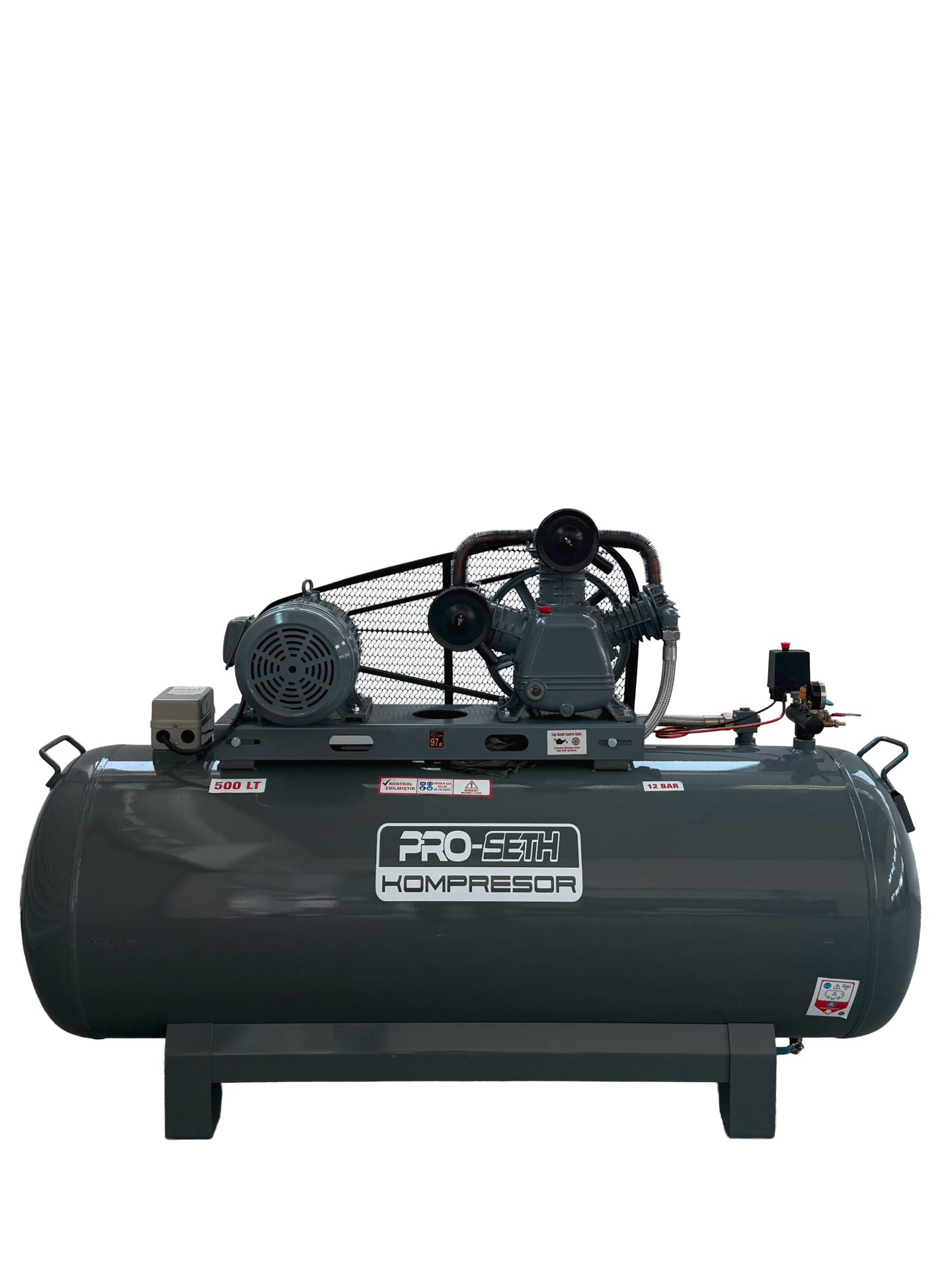 Pro-seth 500 Litre 3 Piston 10 HP 12 Bar Kompresör