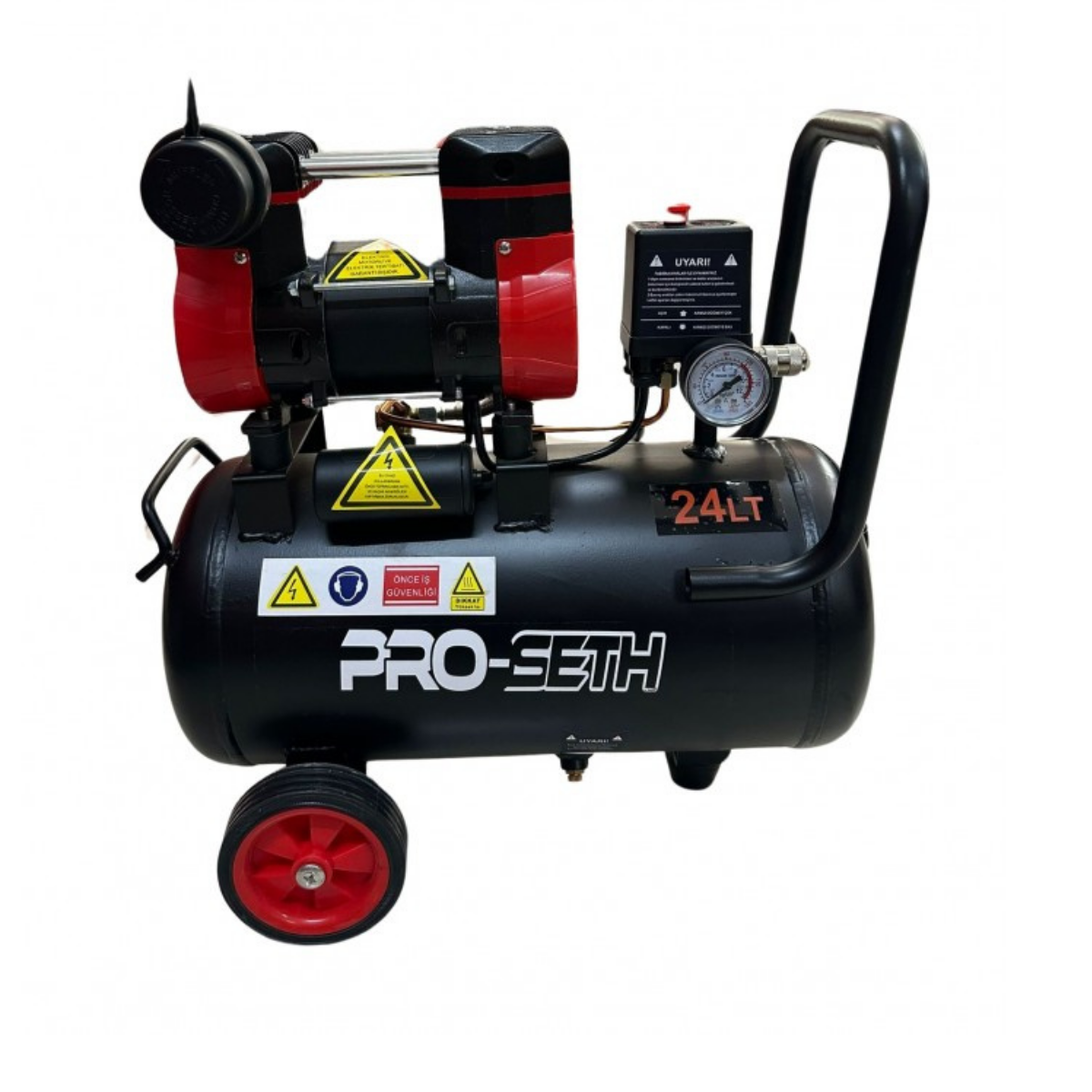 24 Litre Sessiz ve Yağsız Kompresör