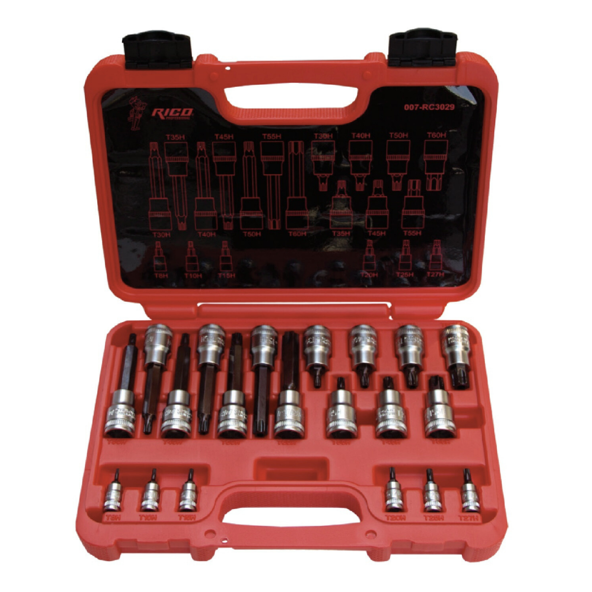 Rico Delikli Torx Lokma Seti 20 Parça