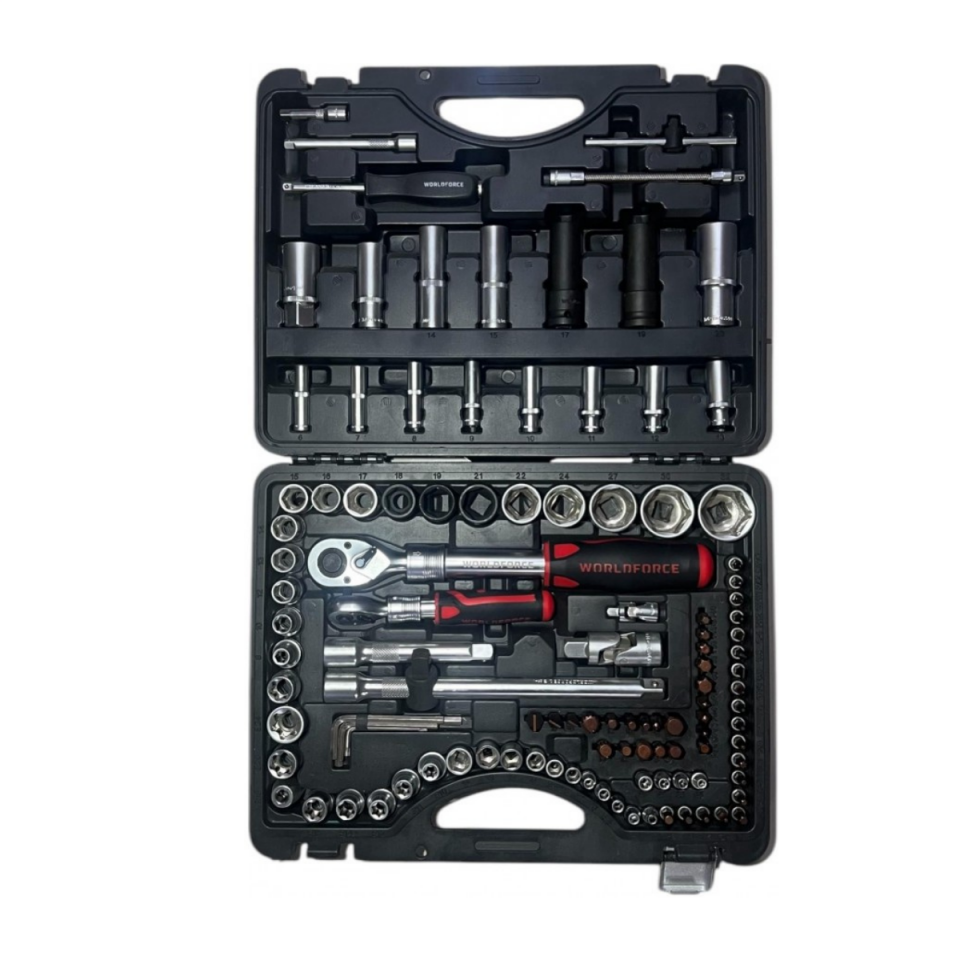 WorldForce 114 Parça Profesyonel Lokma Takımı 1/2 - 1/4