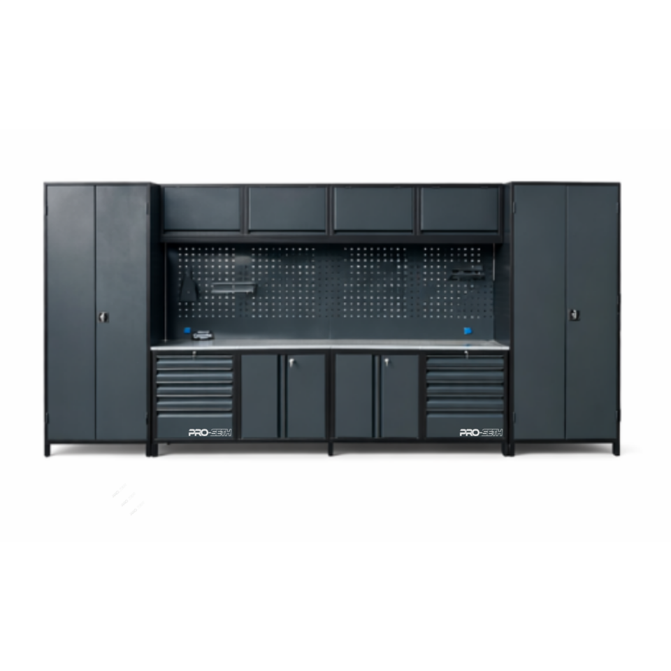 430 CM Kaynaklı Pro Dolaplı Takım Tezgahı