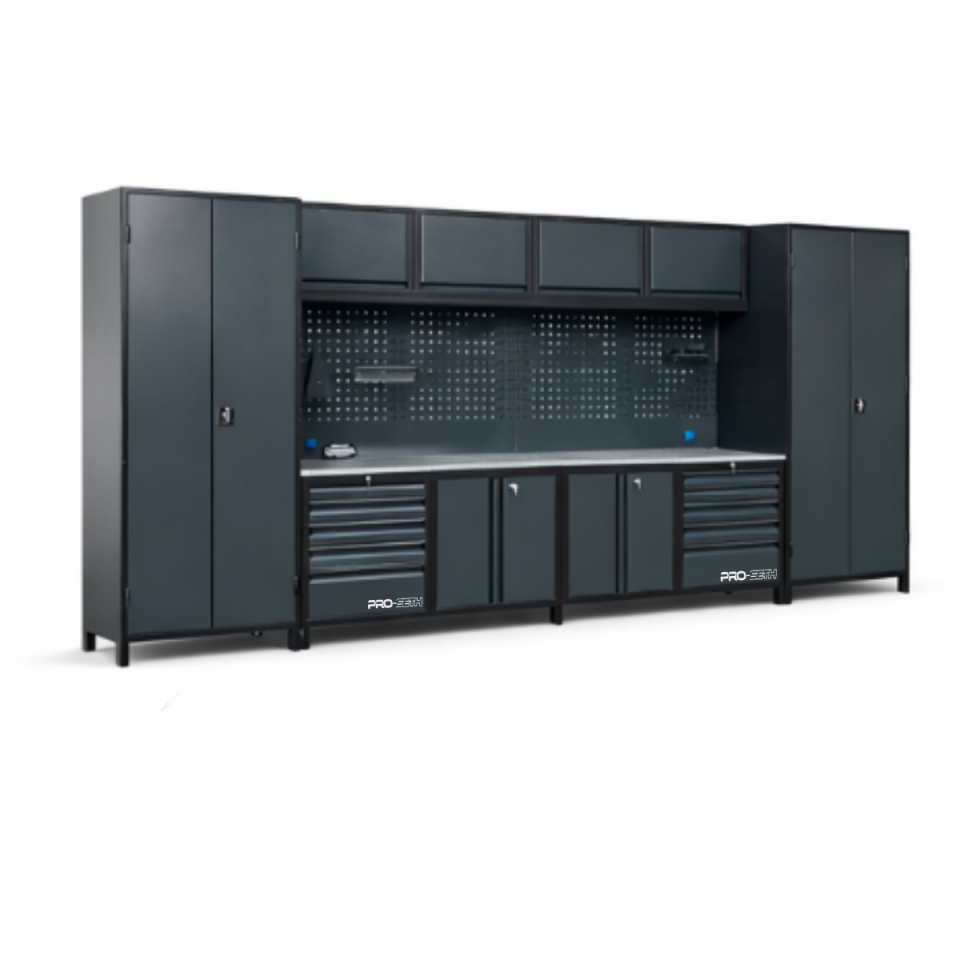 430 CM Kaynaklı Pro Dolaplı Takım Tezgahı