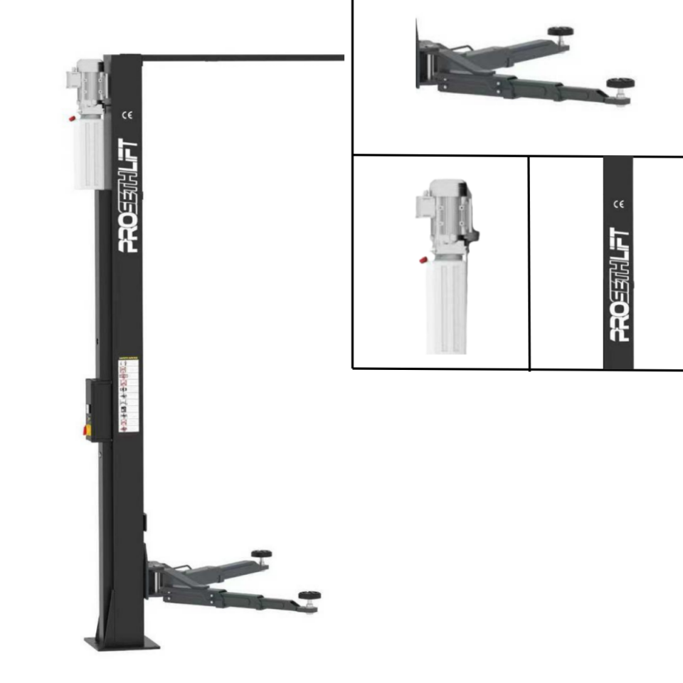 Pro-seth 4 Ton Tam Otomatik Üstten Bağlantılı Lift
