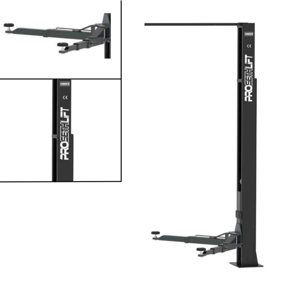 Pro-seth 4 Ton Tam Otomatik Üstten Bağlantılı Lift