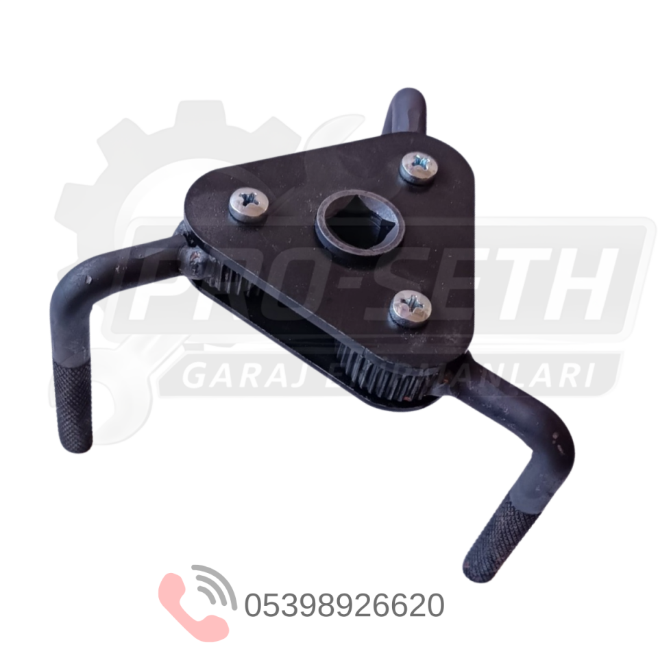 Yağ Filtre Anahtarı 3 Ayaklı Ayarlı