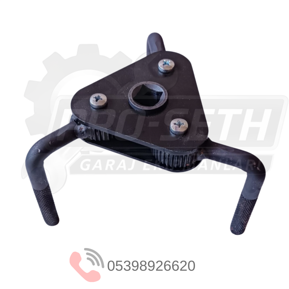 Yağ Filtre Anahtarı 3 Ayaklı Ayarlı